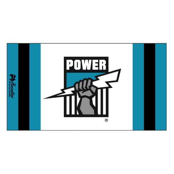 Port Adelaide AFL AFL Dri-Tec Lawn Bowls Towel